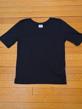Abercrombie & Fitch, Featherweight Crewneck Short Sleeve T-Shirt Blk, EUC, W's S